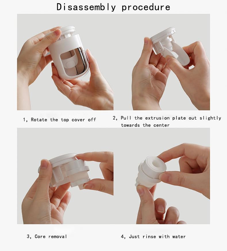 𝟐𝟎𝟐𝟔 𝐔𝐩𝐠𝐫𝐚𝐝𝐞𝐝 So Nice Toothpaste Dispenser Wall Mounted Bathroom Automatic Toothpaste Squeezer,Visualization of Toothpaste Flow Rate(White&Transparent)